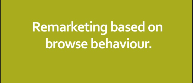 Retargeting Based on Browse Behaviour