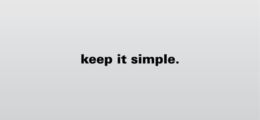 Image result for keep things simple