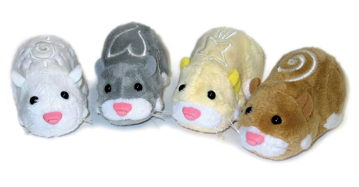 Zhu Zhu pets imitating real life hamsters