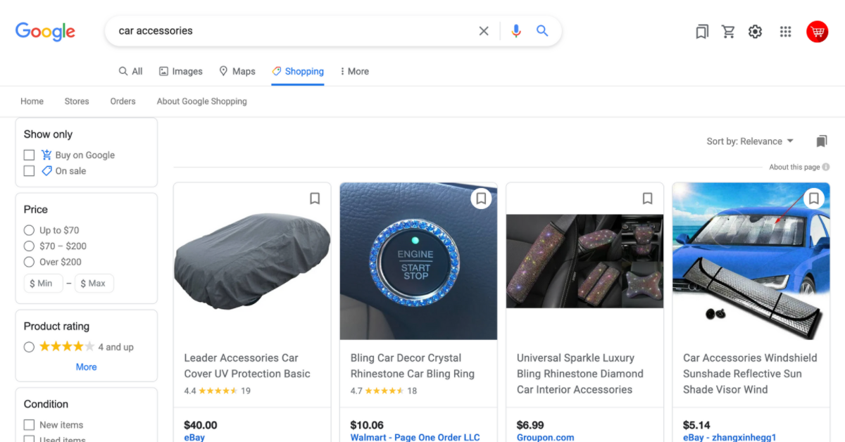 automotive online shops